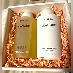 Byredo Blanche Body Wash And Body Lotion Gift Set